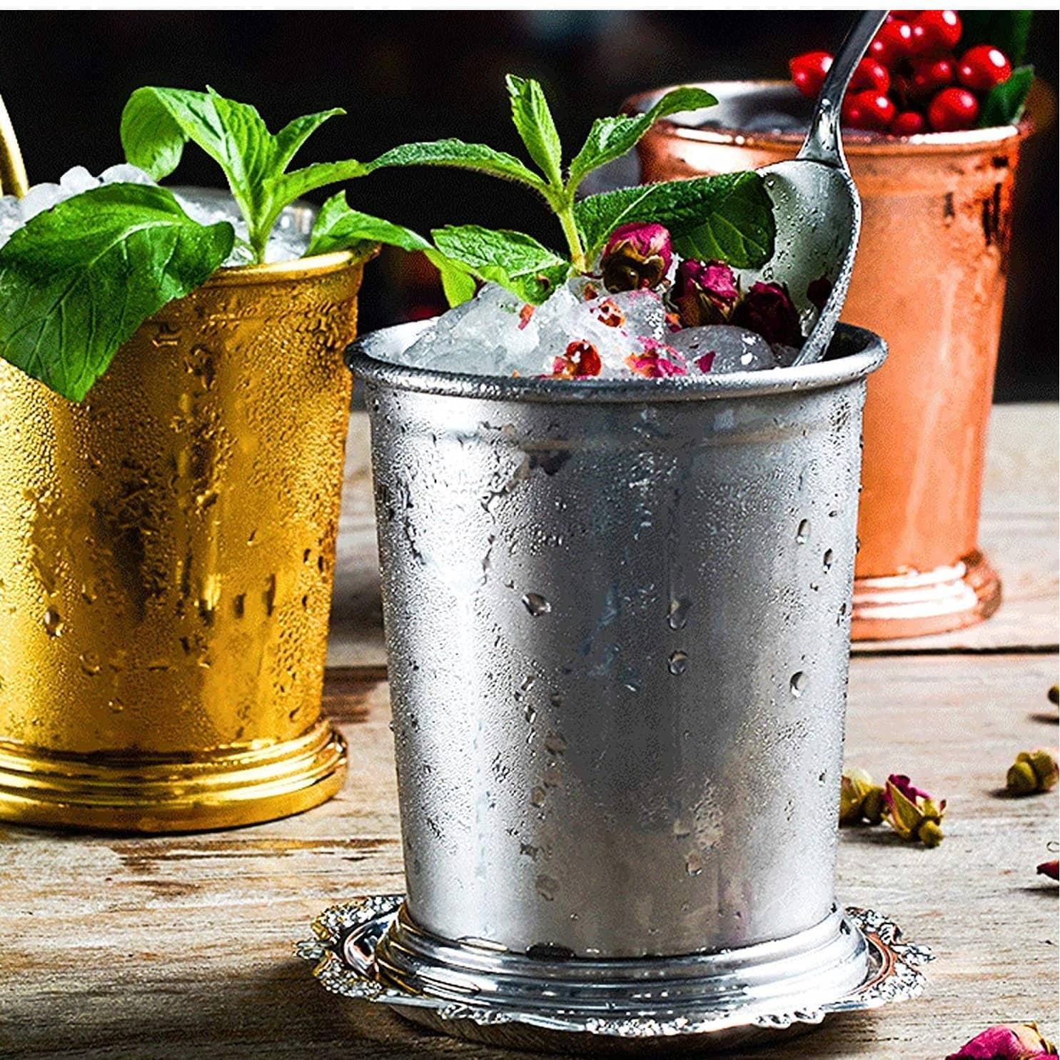Stainless Steel Mint Julep Cup (Pack of 2)