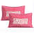 Cotton Double Bedsheet With Pillow Covers Jaipuri Print - Pink - top_view