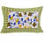 Pure Cotton Single Bedsheet With Pillow Cover - Green - top_view