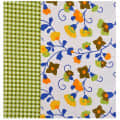 Pure Cotton Single Bedsheet With Pillow Cover - Green - left_view