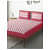 Pure Cotton Double Bedsheet with Pillow Covers - Pink - photo