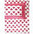 Pure Cotton Double Bedsheet with Pillow Covers - Pink - rear_view