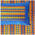 Cotton Double Bedsheet With Pillow Covers Jaipuri Print - Blue - rear_view