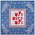 Cotton Double Bedsheet With Pillow Covers Jaipuri Print - Blue - top_view