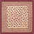 Cotton Double Bed Sheet With Pillow Covers Jaipuri Print - Cream - top_view