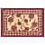 Cotton Double Bed Sheet With Pillow Covers Jaipuri Print - Cream - rear_view