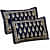 Pure Cotton Double Bedsheet with 2 Pillow Covers - Blue - rear_view