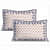 Cotton Double Bedsheet With Pillow Covers Jaipuri Print - Blue - rear_view