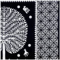 Pure Cotton Double Bedsheet with 2 Pillow Covers - Black - front_view