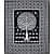 Pure Cotton Double Bedsheet with 2 Pillow Covers - Black - rear_view