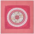 Pure Cotton Double Bedsheet with Pillow Covers Floral Print - Pink - left_view