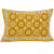 Pure Cotton Single Bedsheet With Pillow Cover Circular Prints - Yellow - top_view