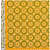 Pure Cotton Single Bedsheet With Pillow Cover Circular Prints - Yellow - left_view