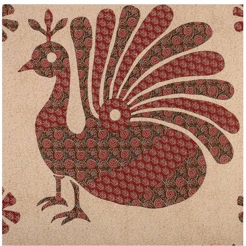 Pure Cotton Jaipuri Print Single Bedsheet With Pillow Cover - Multicolour