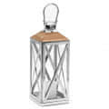 Serene Decorative Candle Lantern Handcrafted Luxury Design - front_view