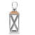 Serene Decorative Candle Lantern Handcrafted Luxury Design - rear_view