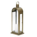 Modest Candle Lantern Luxury Design in Bronze Metallic Finish - photo