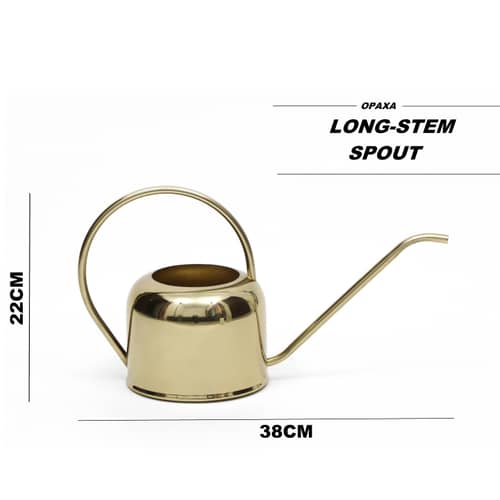 Golden Watering Can Handcrafted (Water Capacity 2 L)