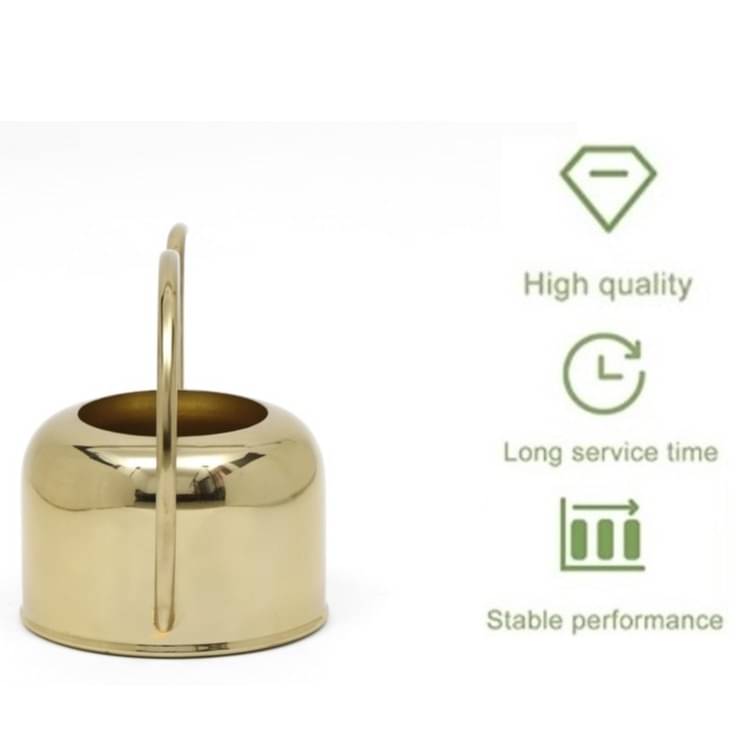 Golden Watering Can Handcrafted (Water Capacity 2 L)
