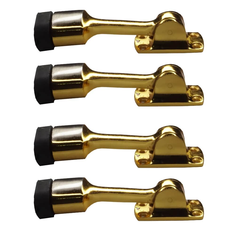 Fancy Aluminium Door Stopper (Set of 4 Pcs) - front_view