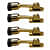 Fancy Aluminium Door Stopper (Set of 4 Pcs) - front_view