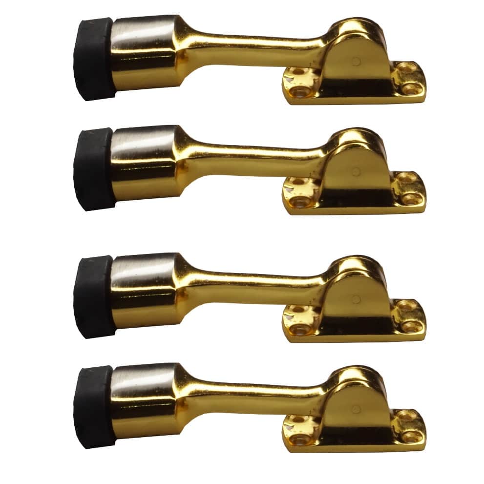 Fancy Aluminium Door Stopper (Set of 4 Pcs) - top_view