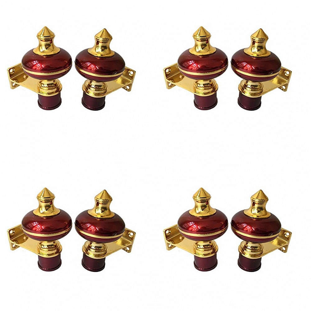 Mandir Curtain Bracket (4 Pair) - photo