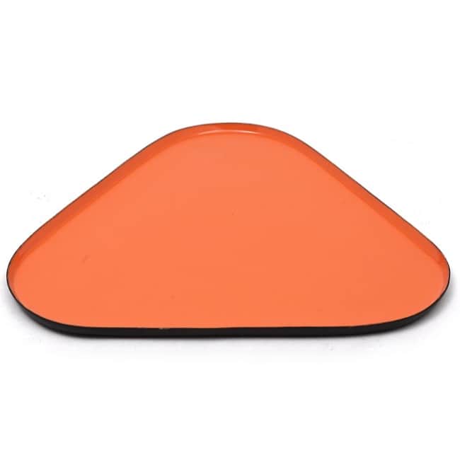 Enamel Triangle Serving Tray(Set of 6) - front_view