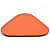 Enamel Triangle Serving Tray(Set of 6) - front_view