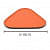 Enamel Triangle Serving Tray(Set of 6) - top_view