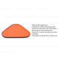 Enamel Triangle Serving Tray(Set of 6) - rear_view