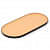 Enamel Oval Serving Tray (Set of 6) - rear_view