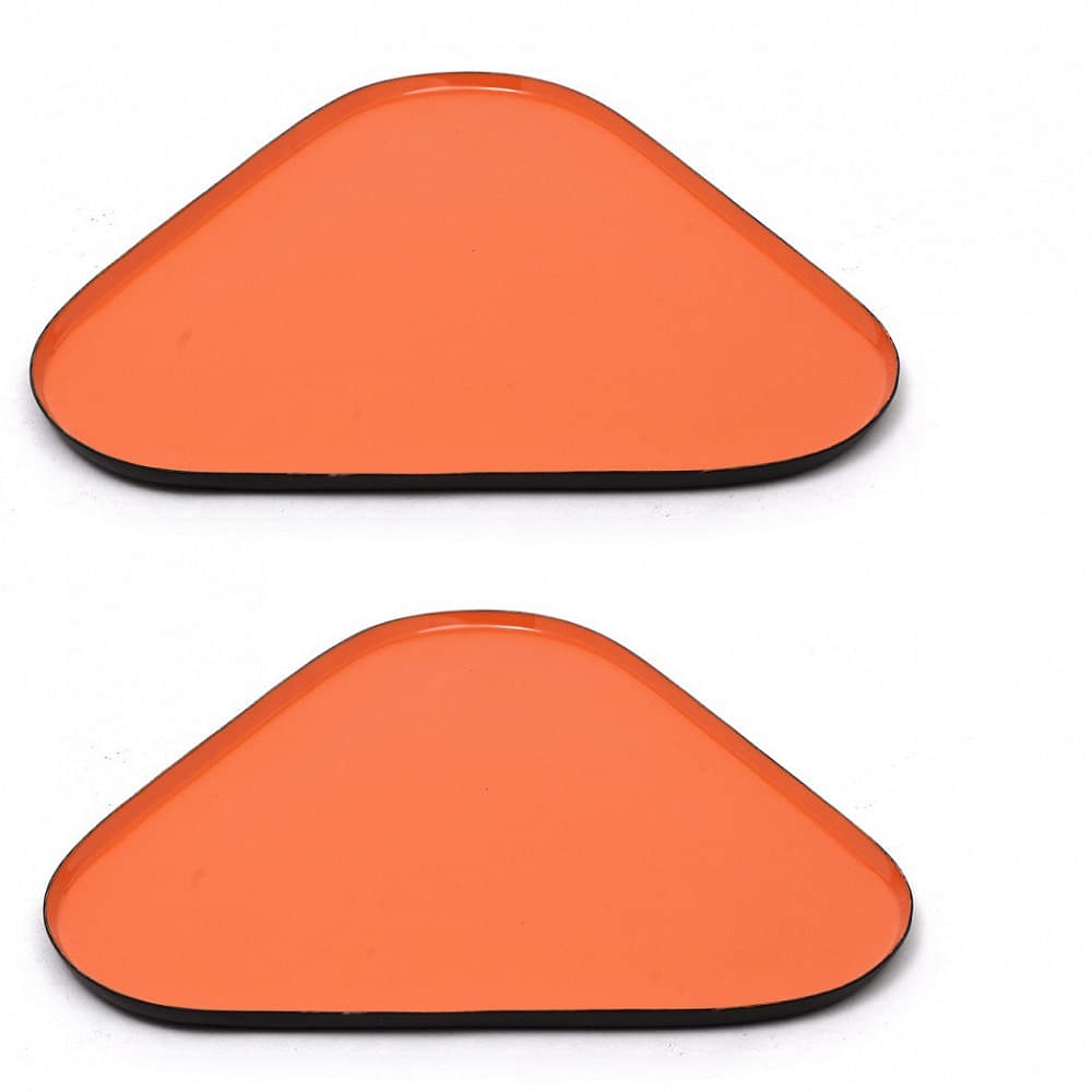 Enamel Triangle Serving (Set of 2) - photo