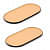 Enamel Oval Serving Tray (Set of 2) - photo