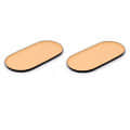 Enamel Oval Serving Tray (Set of 2) - rear_view