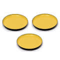 Enamel Round Serving Tray (Set of 3) - photo