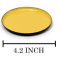Enamel Round Serving Tray (Set of 3) - top_view