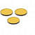 Enamel Round Serving Tray (Set of 3) - rear_view
