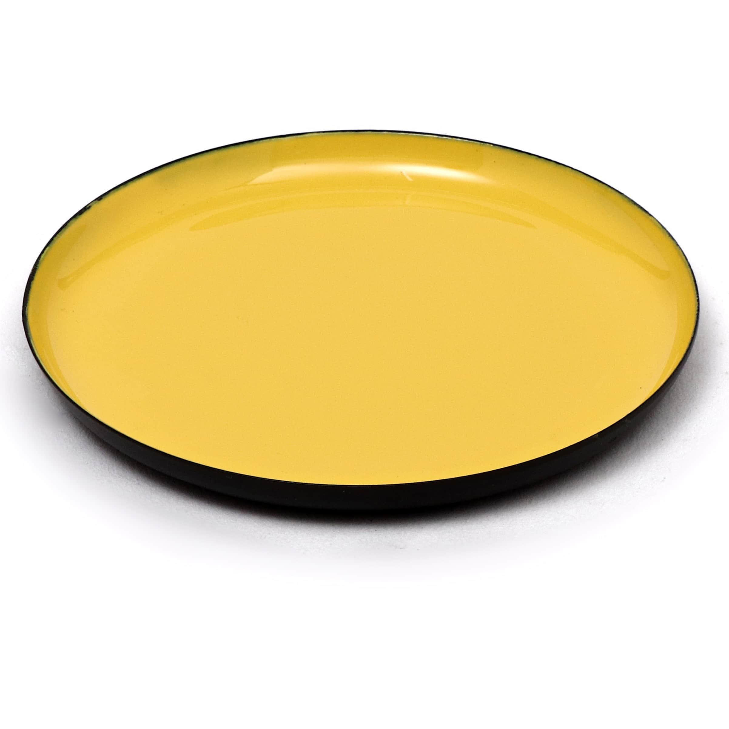 Enamel Serving Tray (Set of 3) - rear_view