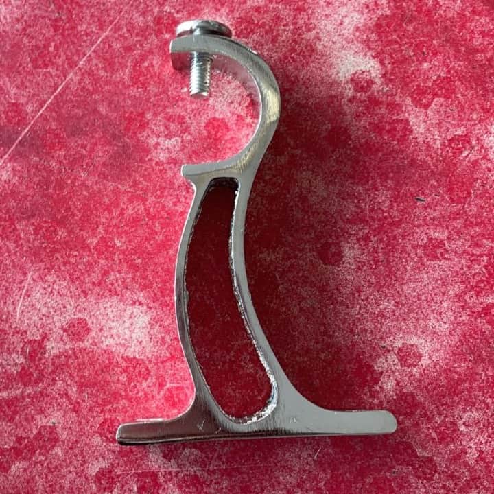 Aluminium Support Bracket 4" - rear_view