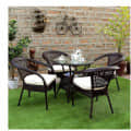 Garden Chair Set (4 Chair + 1 Table) - rear_view