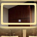 Durable Frame Bath mirror - rear_view