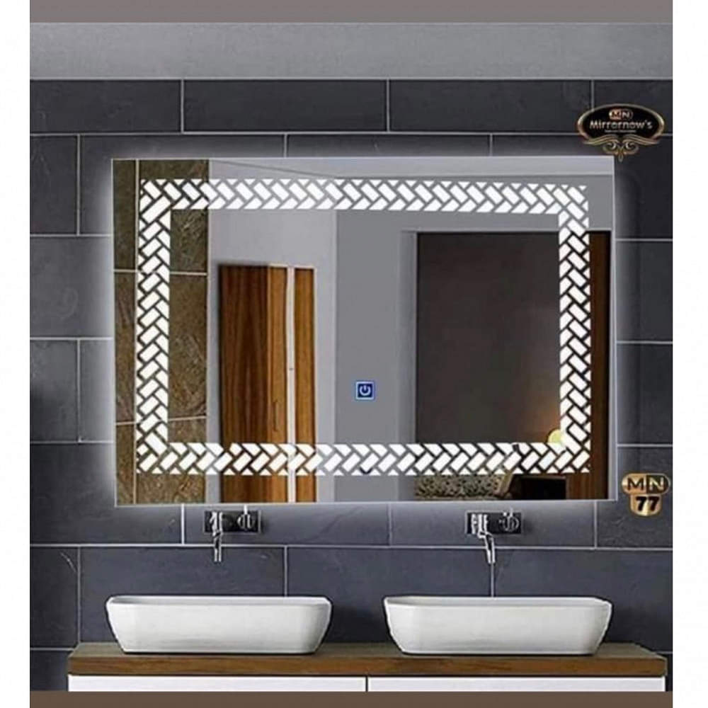 Home Bathroom Led Bath Mirror 18X36 Inch - photo