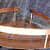 Rose Gold Stainless Steel Corner Shelf - photo
