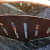 Rose Gold Stainless Steel Corner Shelf - top_view