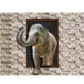 Elephant Mural Ceramic Wall Tile - front_view