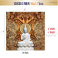 Exclusive Divine Buddha Ceramic Tile - photo