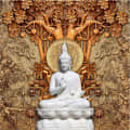 Exclusive Divine Buddha Ceramic Tile - top_view