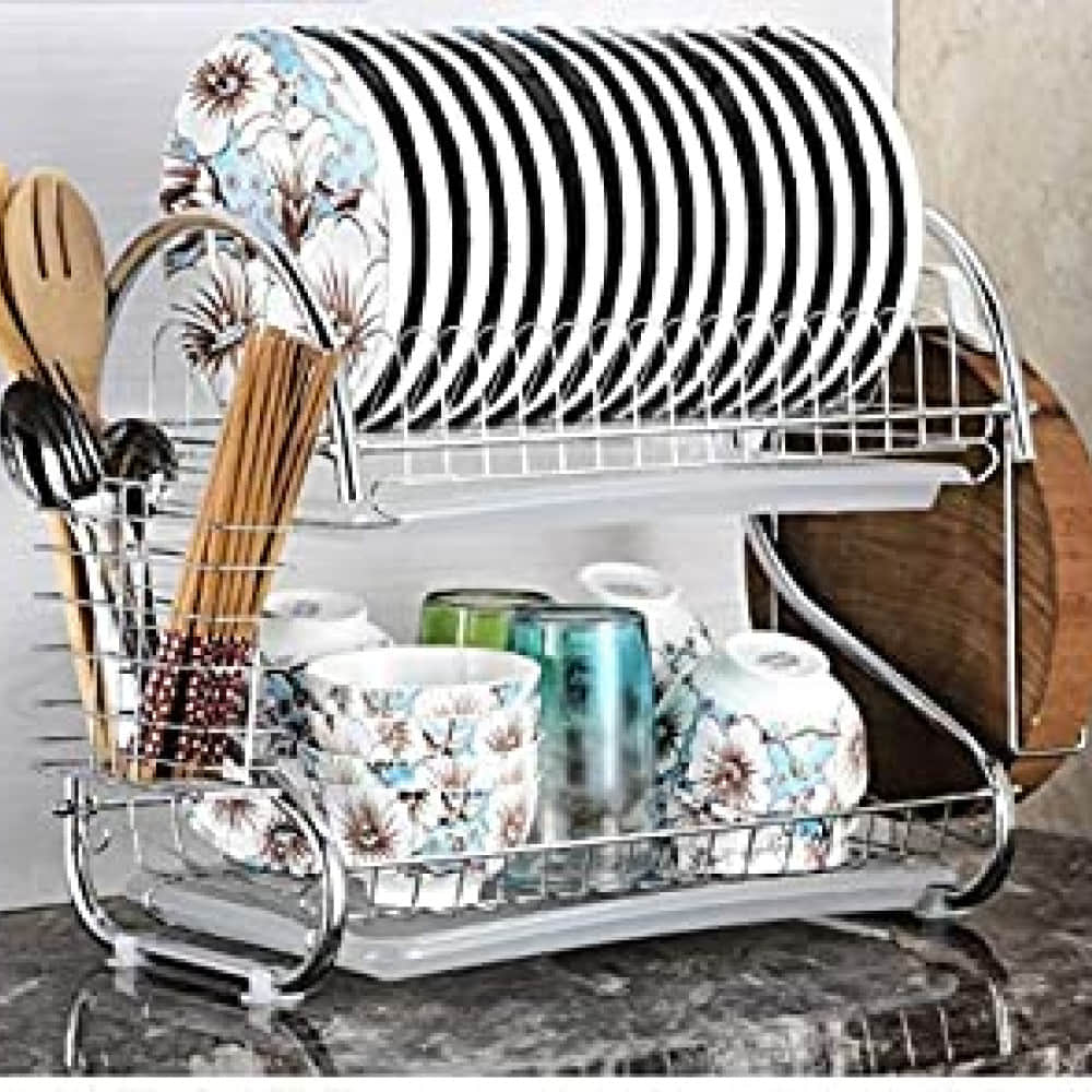 Stainless Steel Dish Rack - photo