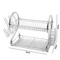 Stainless Steel Dish Rack - rear_view